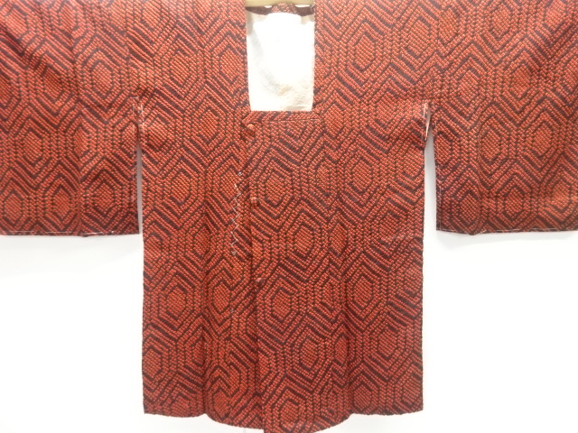 JAPANESE KIMONO / UNUSED MICHIYUKI COAT / ALL SHIBORI / KIKKO